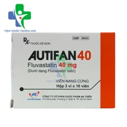 Autifan 40 An Thiên - Thuốc điều trị rối loạn lipid huyết