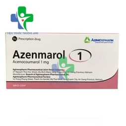 Azenmarol 1 Agimexpharm - Điều trị bệnh tim gây tắc mạch