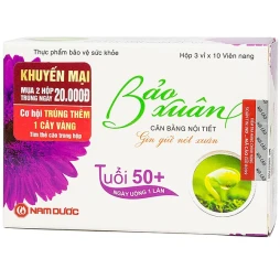Viên uống cân bằng nội tiết Bảo Xuân 50+ Nam Dược 30 Viên