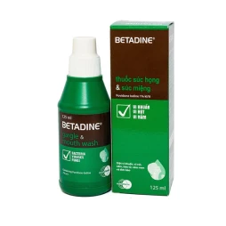 Thuốc súc họng và súc miệng Betadine Gargle And Mouth Wash 125Ml