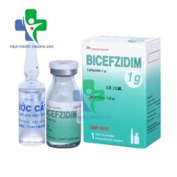 Bicefzidim 1g - Thuốc điều trị bệnh nhiễm trùng