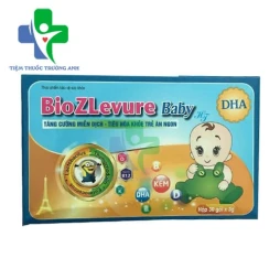 Biozlevure Baby Santex - Bổ sung vi khuẩn có lợi, vitamin, acid amin