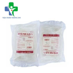Bitolysis 4,25% Bidiphar - Dung dịch thẩm phân phúc mạc cho bệnh nhân suy thận mạn