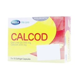 Viên uống bổ sung Canxi Calcod Mega 30 viên
