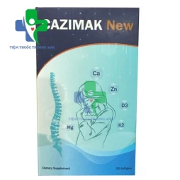 Cazimak Pro - Bổ sung canxi, Vitamin D3 và K2 cho cơ thể
