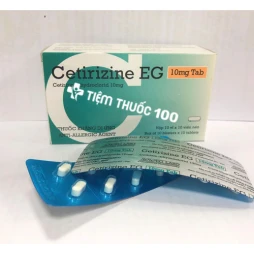 Cetirizine EG 10mg Tab - Thuốc điều trị viêm mũi dị ứng hiệu quả
