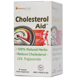 Viên Uống Hỗ Trợ Giảm Mỡ Máu Cholesterol Aid Vitamins For Life 60 Viên