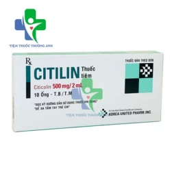 Citilin 500mg/2ml - Thuốc điều trị bệnh não cấp tính hiệu quả