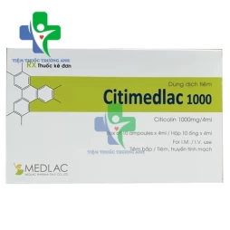 Citimedlac 1000mg/4ml - Thuốc điều trị rối loạn trí nhớ của Italia