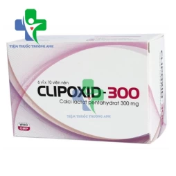 Clipoxid-300 Davipharm - Thuốc bổ sung canxi