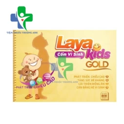 Cốm vi sinh Laya Kids Gold - Hỗ trợ tăng cường sức khỏe hệ tiêu hóa hiệu quả