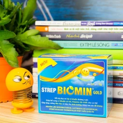 Cốm Vi Sinh Strep Biomin Gold Walgreen's Pharma 20 Gói