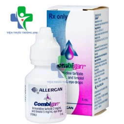 Combigan Allergan - Thuốc điều trị glaucoma góc mở
