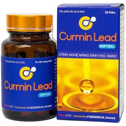 Viên Uống Hỗ Trợ Điều Trị Viêm Loét Dạ Dày Curmin Lead Softgel 30 Viên