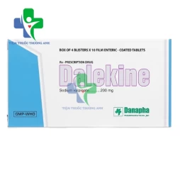 Dalekine 500 Danapha - Thuốc điều trị động kinh