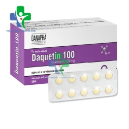 Daquetin 100 Danapha - Thuốc điều trị tâm thần phân liệt