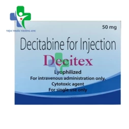 Decitex 50mg - Thuốc tiêm điều trị ung thư hiệu quả của Ấn Độ
