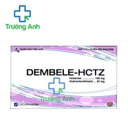 Dembele-HCTZ Davipharm - Điều trị tăng huyết áp, suy tim