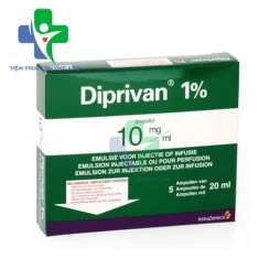 Diprivan 10mg/ml 20ml AstraZeneca - Thuốc gây mê