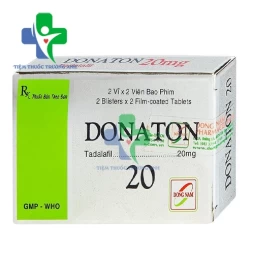 Donaton 20 - Thuốc điều trị rối loạn cương dương hiệu quả