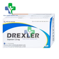 Drexler 7.5mg - Thuốc điều trị rối loạn giấc ngủ của Davipharm