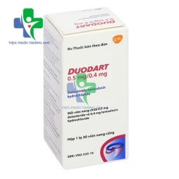 Duodart 0,5mg/0,4mg Catalent - Thuốc điều trị phì đại lành tính tuyến tiền liệt