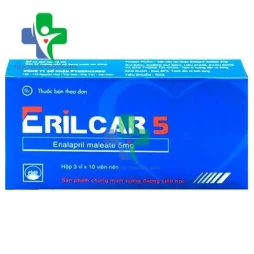 Erilcar 5 - Thuốc điều trị tăng huyết áp hiệu quả