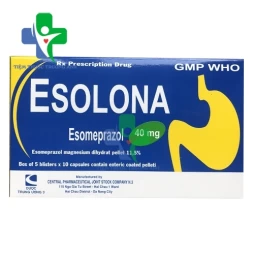 Esolona 40mg - Thuốc điều trị trào ngược dạ dày thực quản