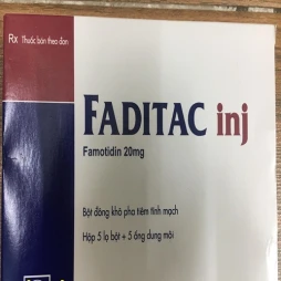Faditac inj - Thuốc điều trị loét dạ dày, tá tràng hiệu quả của Pymepharco