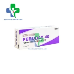 Febuday 40mg - Thuốc điều trị bệnh gout hiệu quả của Ấn Độ