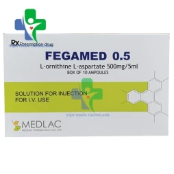 Fegamed 0.5 Medlac - Thuốc điều trị bệnh lý về gan hiệu quả
