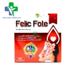Felic Fote Trường Thọ Pharma - Viên uống bổ sung sắt