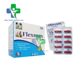 Flexmax USP - Bổ sung calci, vitamin d3, magnesi, kẽm cho cơ thể