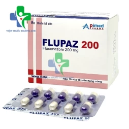Flupaz 200 Apimed - Điều trị Bệnh nấm Candida ở âm hộ - âm đạo
