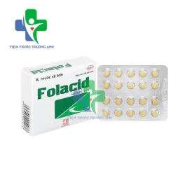 Folacid 5mg Pharmedic - Điều trị triệu chứng do thiếu acid folic