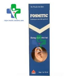 Fosmitic 300mg/10ml - Thuốc điều trị viêm tai hiệu quả