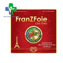 FranZFoie HT Santex - Hỗ trợ giải độc gan, tăng cường chức năng gan