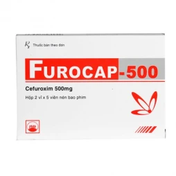 FUROCAP 500mg - Thuốc kháng sinh điều trị nhiễm khuẩn đường hô hấp hiệu quả