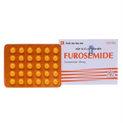 Furosemid 40mg MKP - Thuốc lợi tiểu hiệu quả