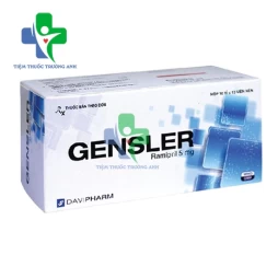 Gensler 5mg Davipharm - Thuốc điều trị tăng huyết áp