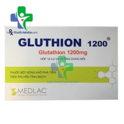 Thuốc bột pha tiêm Gluthion Medlac 1200mg