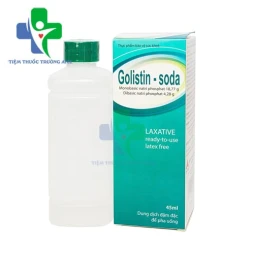 Golistin Soda 45ml CPC1HN - Hỗ trợ làm giảm triệu chứng táo bón