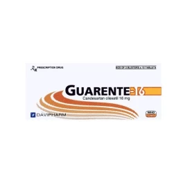 Guarente-16 Davipharm - Điều trị tăng huyết áp, suy tim sung huyết