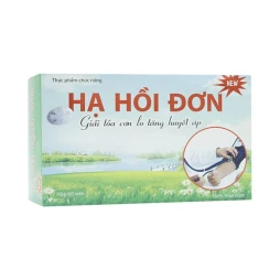 Viên Uống Giúp Giải Tỏa Cơn Lo Tăng Huyết Áp Hạ Hồi Đơn 60 Viên