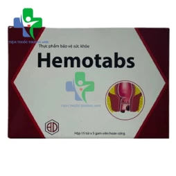 Hemotabs - Hỗ trợ tăng sức bền thành mạch, giảm nguy cơ táo bón