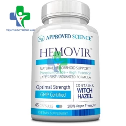 Hemovir - Thuốc hỗ trợ điều trị trĩ của Mỹ