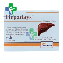 Hepadays 140mg - Hỗ trợ bổ gan, giải độc gan hiệu quả 