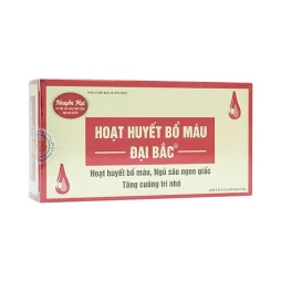 Hoạt huyết bổ máu Đại Bắc - Thuốc hỗ trợ tăng cường lưu thông máu