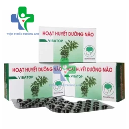 Hoạt huyết dưỡng não Vibatop - Giúp tăng cường tuần hoàn não