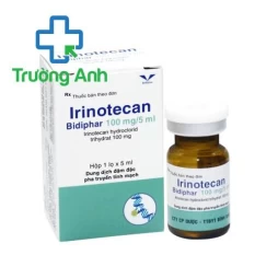 Irinotecan bidiphar 100mg/5ml - Điều trị ung thư biểu mô đại trực tràng tiến triển